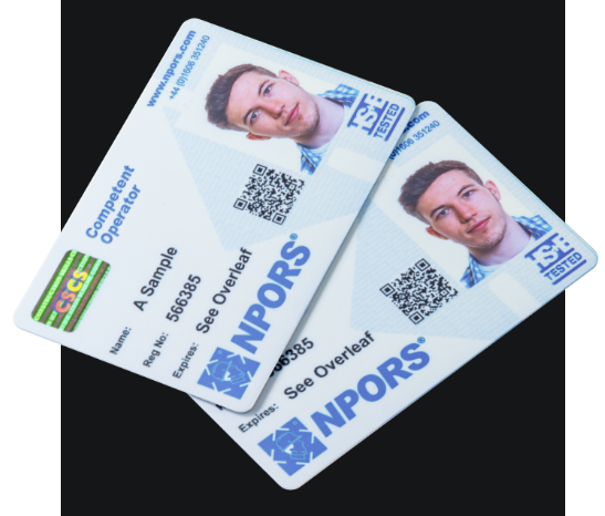 NPORS Card - Competent Operator